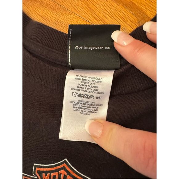 2005 Harley Davidson Biker Grand Cayman Graphic Tee Size 3XL - Picture 6 of 7